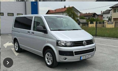 Volkswagen Caravelle, vozilo iz flote Sefa Rent a Car